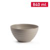 Schaal kunststof taupe 840ml