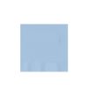 Servetten pastelblauw 25x25cm 50st