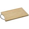 Snijplank bamboe met RVS handvat 33*20cm