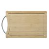 Snijplank bamboe met RVS handvat 33*20cm