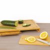 Snijplank set bamboe 3 in 1