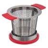 Thee infuser met onderzetter RVS