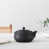 Theepot gietijzer zwart 600ml