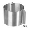 Verstelbare mini bakframe rond 4st