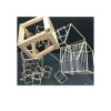 Vierkante houten knutselstokjes 8*8*120mm