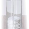 Wattenschijfjes dispenser kunststof