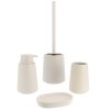 Zeepdispenser stoneware wit 420ml
