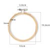 Borduurring hout D10cm
