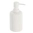 Zeepdispenser polyresin wit 230ml