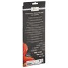 Penselen set synthetisch plat-rond 7-dlg
