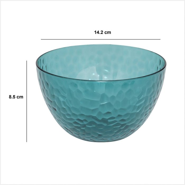 Slakom kunststof blauw D14cm 800ml
