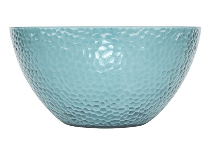 Slakom kunststof blauw D25cm