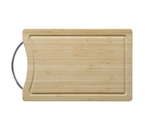 Snijplank bamboe met RVS handvat 33*20cm