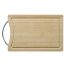 Snijplank bamboe met RVS handvat 33*20cm