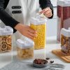 Voorraadpot luchtdicht kunststof 0,5L
