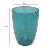 Waterglas kunststof blauw 380ml