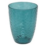 Waterglas kunststof blauw 380ml