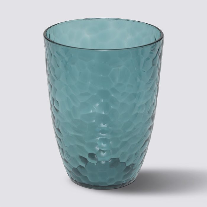 Waterglas kunststof blauw 380ml