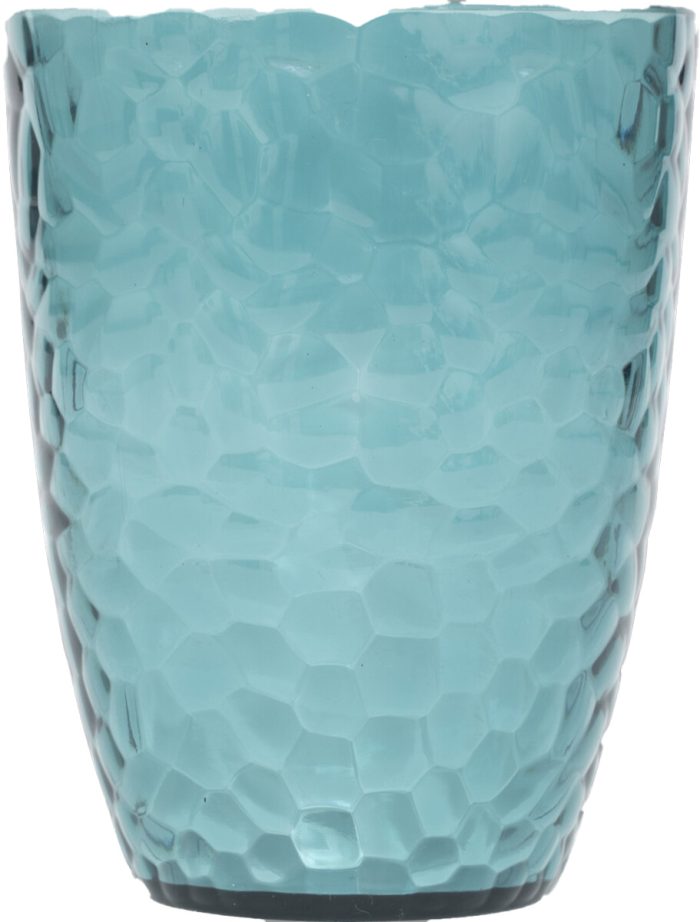 Waterglas kunststof blauw 380ml