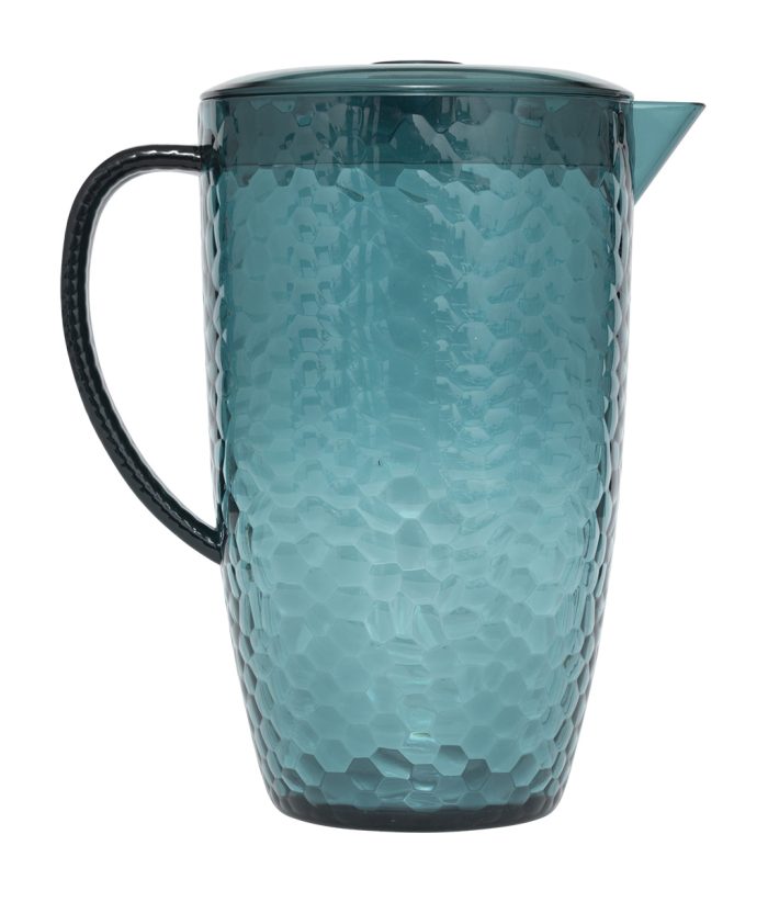 Waterkan kunststof blauw 2L