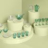 Wijnglas kunststof transparant 350ml
