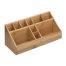 Organizer bamboe 10-vakken naturel