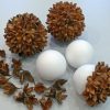 Piepschuim bal wit 9cm/1 stuk