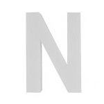 Piepschuim letter N 30cm