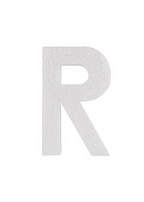 Piepschuim letter R 30cm