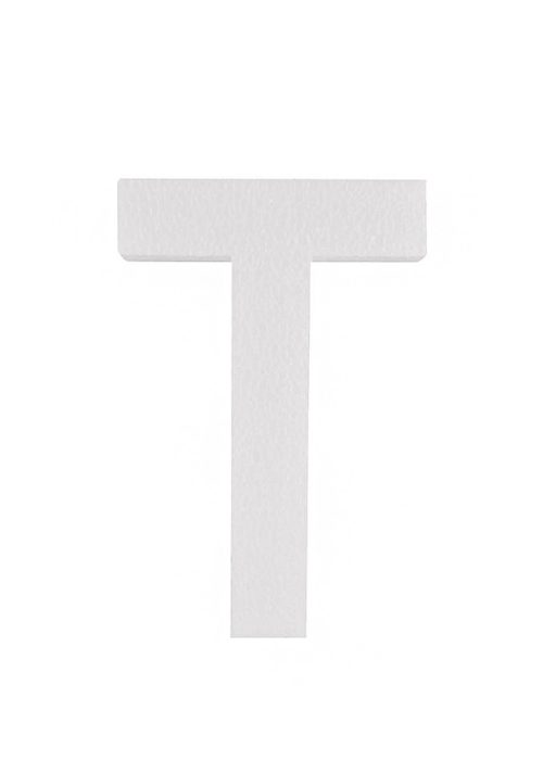 Piepschuim letter T 30cm