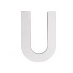 Piepschuim letter U 30cm