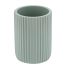 Badkamerbeker polyresin Eucalyptus-groen 360ml