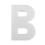Piepschuim letter B 30cm