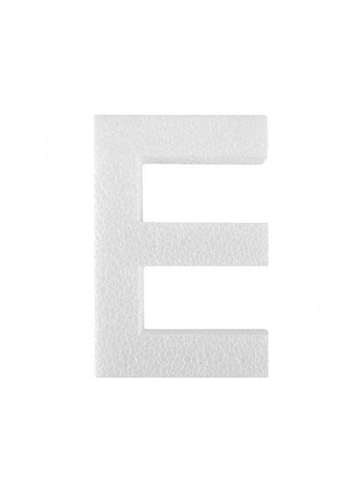 Piepschuim letter E 30cm