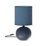 Tafellamp donkerblauw 25cm