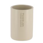 Badkamerbeker polyresin beige 330ml