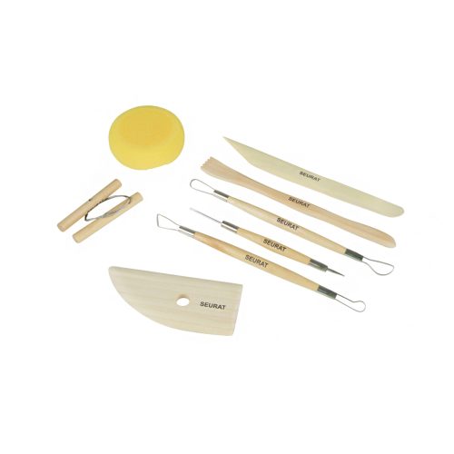 Modelleringstoolset klei 8-dlg