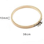 Borduurring hout D36cm