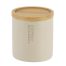 Wattenhouder polyresin bamboe beige naturel