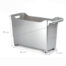 Opbergbox met wieltjes 45x17x29cm