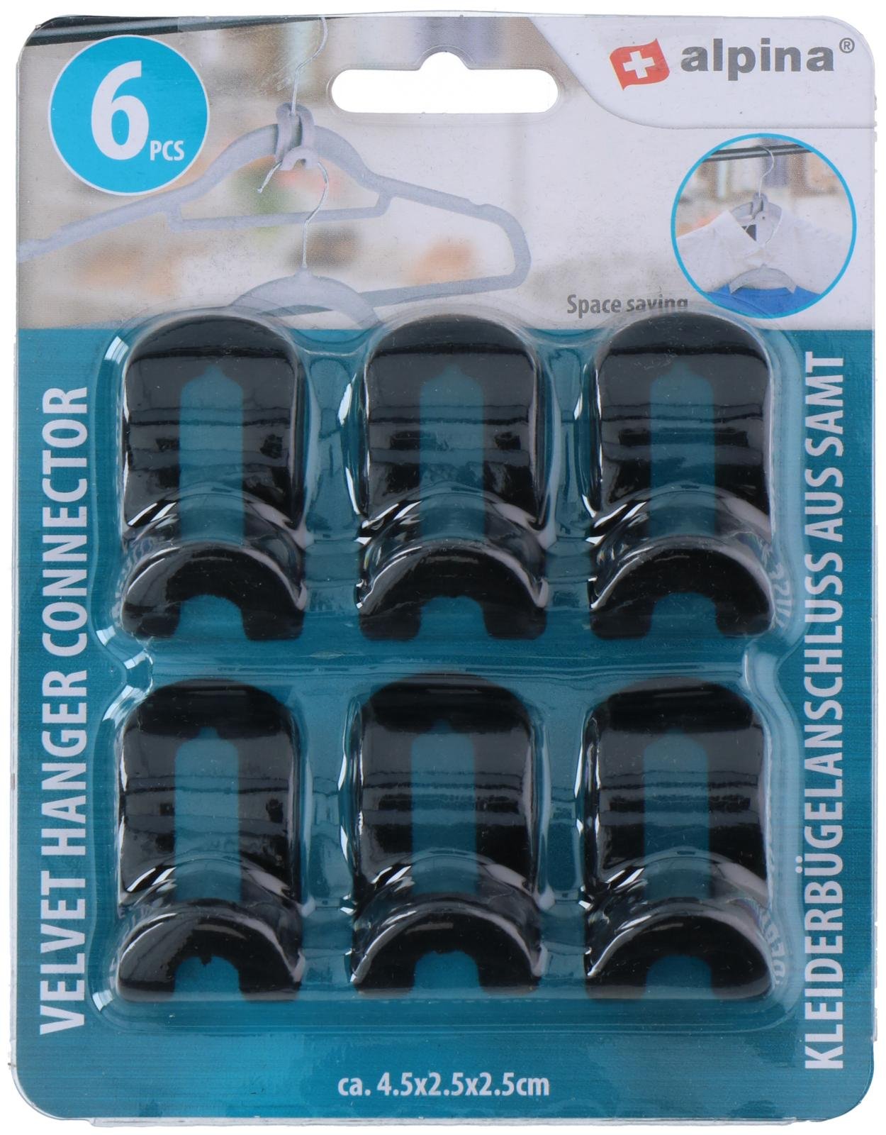 kleerhanger verbinder 6 stuks