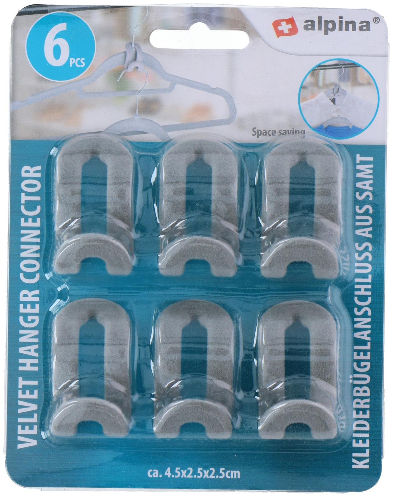 kleerhanger verbinder 6 stuks