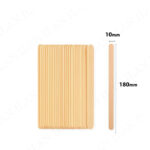 Houten knutselstokjes 180x10x2mm