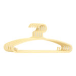 Kinderkledinghangers geel 28,5cm 6st
