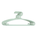 Kinderkledinghangers groen 28,5cm 6st