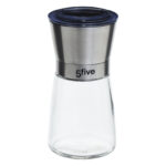 Kruidenmolen glas en RVS 160 ml 13,5cm