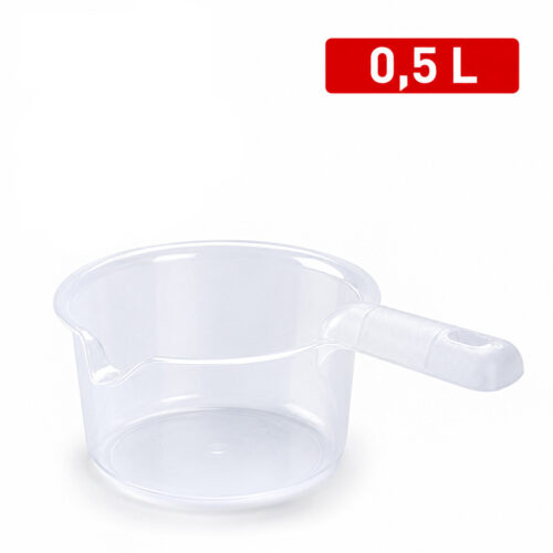 Magnetron pannetje 0,5 liter kunststof