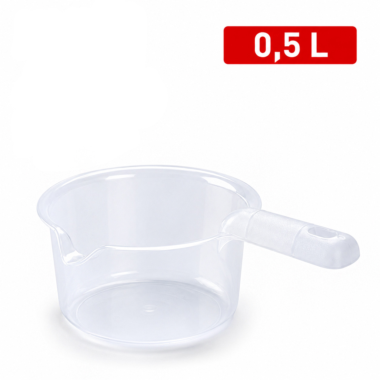 Magnetron pannetje 0,5 liter kunststof