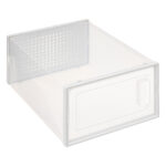 Schoenenbox stapelbaar transparant L 25x35x18,5cm