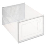 Schoenenbox stapelbaar transparant M 23,2x33,5x14cm